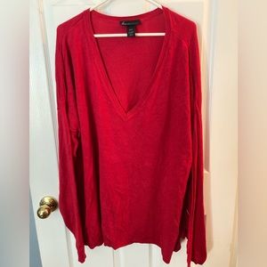 Red Lane Bryant Sweater